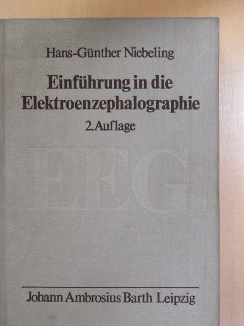 H.-G. Trzopek - Einführung in die Elektroenzephalographie [antikvár]