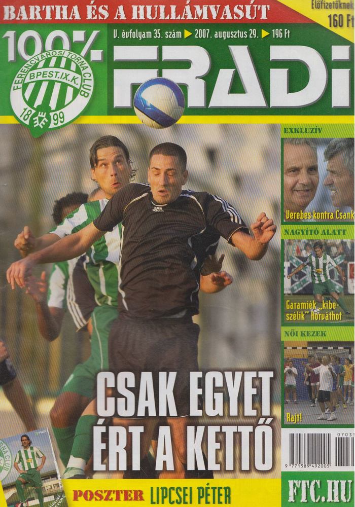 Privacsek András - 100% Fradi V. évf. 35. szám [antikvár]