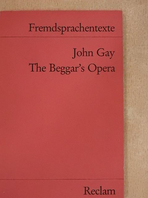John Gay - The Beggar's Opera [antikvár]
