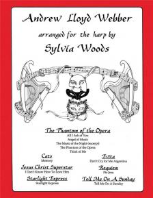 WEBBER, - THE PHANTOM OF THE OPERA. ARR. FOR THE  HARP BY SYLVIA WOODS