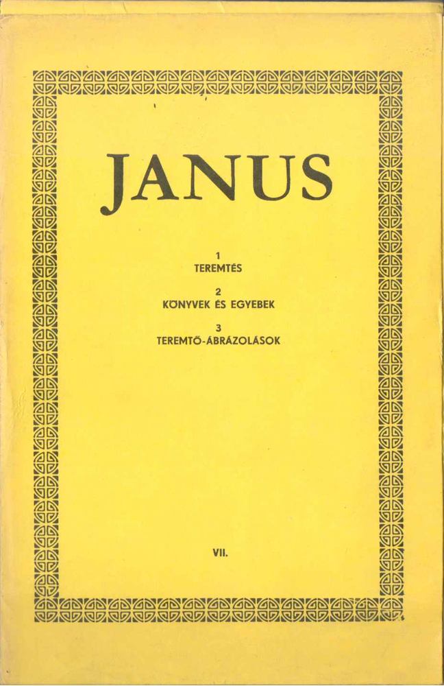 Bókay Antal, Kengyel Miklós, Szijártó Zsolt - Janus VII. [antikvár]