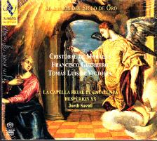 MORALES, GUERRERO, VICTORIA - MAESTRO DEL SIGLO DE ORO 3SACD SAVALL, LA CAPELLA REIAL DE CATALUNYA
