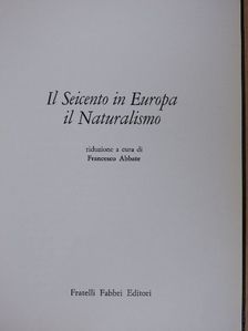 Il Seicento in Europa il Naturalismo [antikvár]