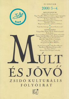 Múlt és jövő 2000/3-4. [antikvár]