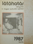 Ballai József - Látóhatár 1987. április [antikvár]