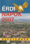 M. Nagy Péter (szerk.) - Érdi Napok - 2007 szeptember [antikvár]