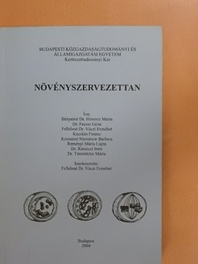 Bényeiné Dr. Himmer Márta - Növényszervezettan [antikvár]