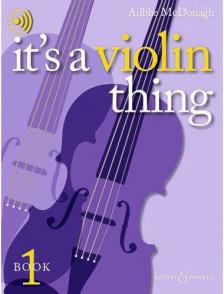 MCDONAGH, MARTIN - IT'S A VIOLIN THING. BOOK 1, AUDIO AVAILABLE