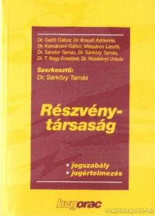 Dr. Sárközy Tamás - Részvénytársaság [antikvár]