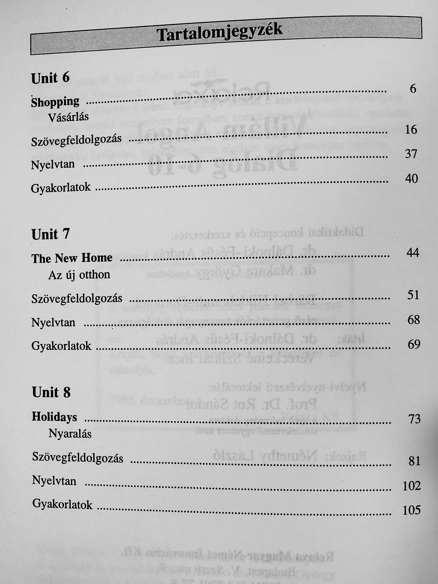 Dr. Dálnoki-Fésűs András - Villám Angol - Dialóg 6-10 [antikvár]