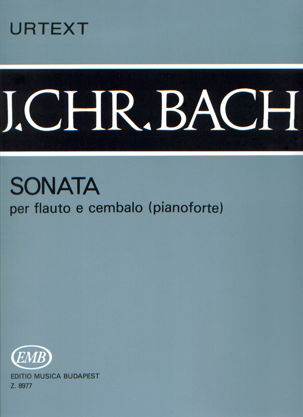 BACH,J.CHR. - SONATA PER FLAUTO E CEMBALO (PIANOFORTE) KÖZREADJA:ORBÁN GYÖRGY