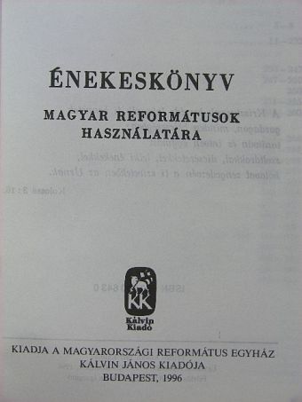Böszörményi Pál - Énekeskönyv [antikvár]