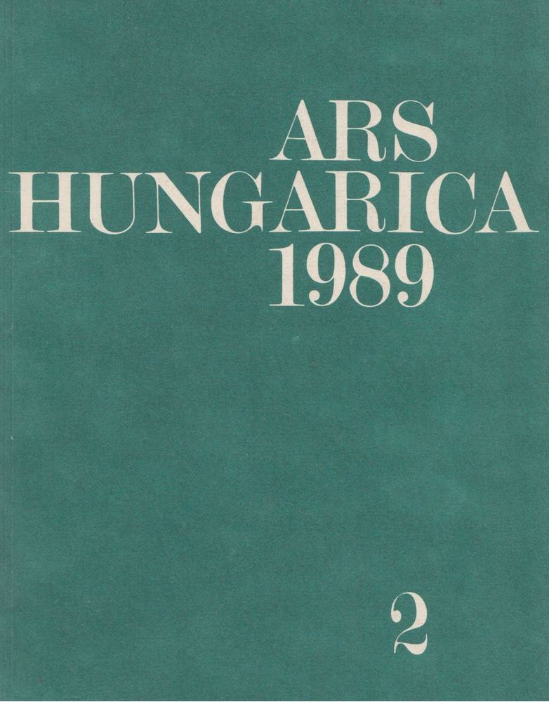Bernáth Mária - Ars Hungarica 1989/2 [antikvár]