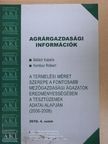 Béládi Katalin - Agrárgazdasági információk 2010/4. [antikvár]