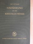 R. C. Evans - Einführung in die Kristallchemie [antikvár]