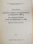 Edward Taylor - Amerikai irodalmi szöveggyűjtemény a kezdetektől 1900-ig [antikvár]