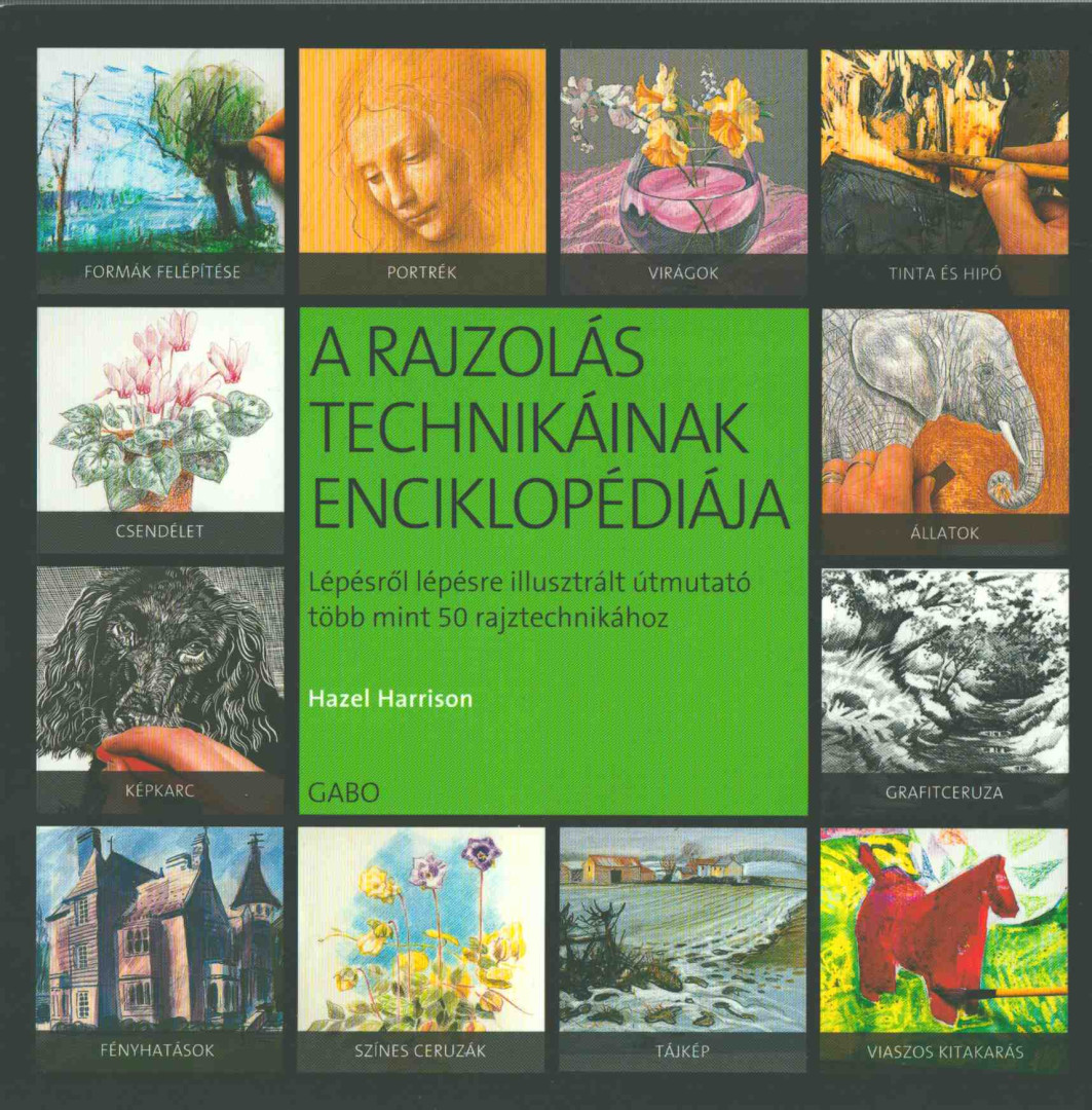 Hazel Harrison - A rajzolás technikáinak enciklopédiája [antikvár]