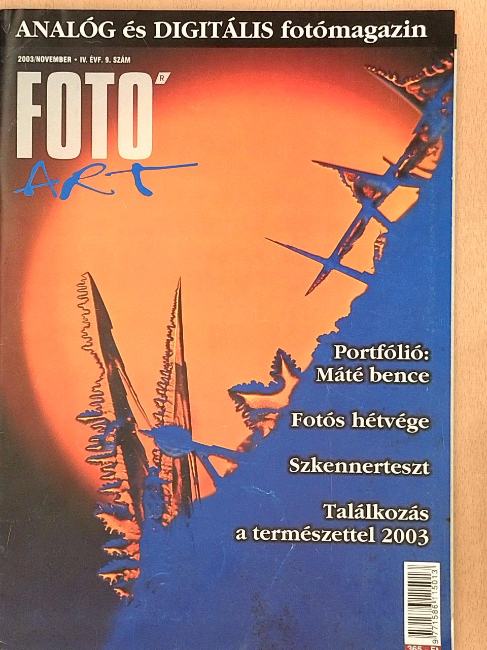 Fotó Art 2003. november [antikvár]