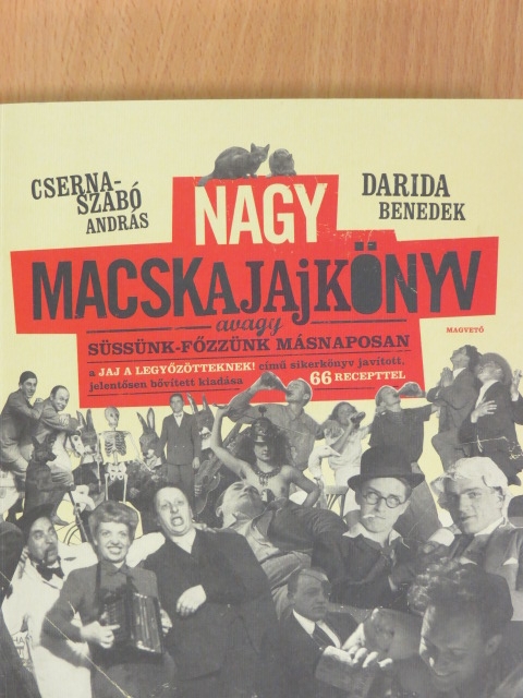 Cserna-Szabó András - Nagy macskajajkönyv [antikvár]