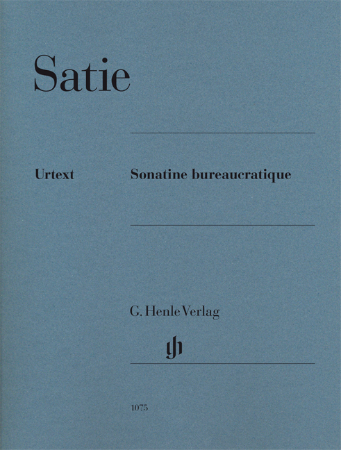 SATIE - SONATINE BUREAUCRATIQUE FÜR KLAVIER URTEXT (ULRICH KRAEMER / PASCAL ROGÉ)